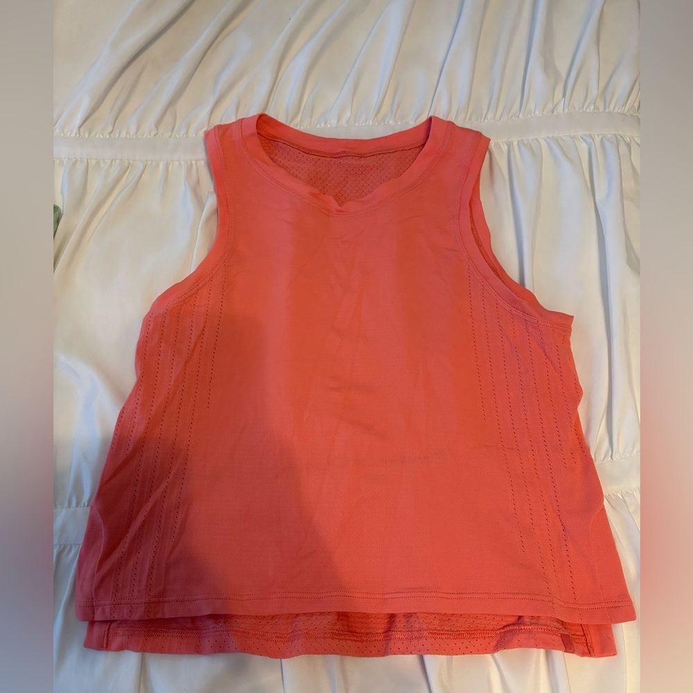 Lululemon Coral Sleeveless Women's tank